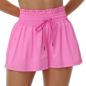 Women's 2-in-1 High Waist Shorts